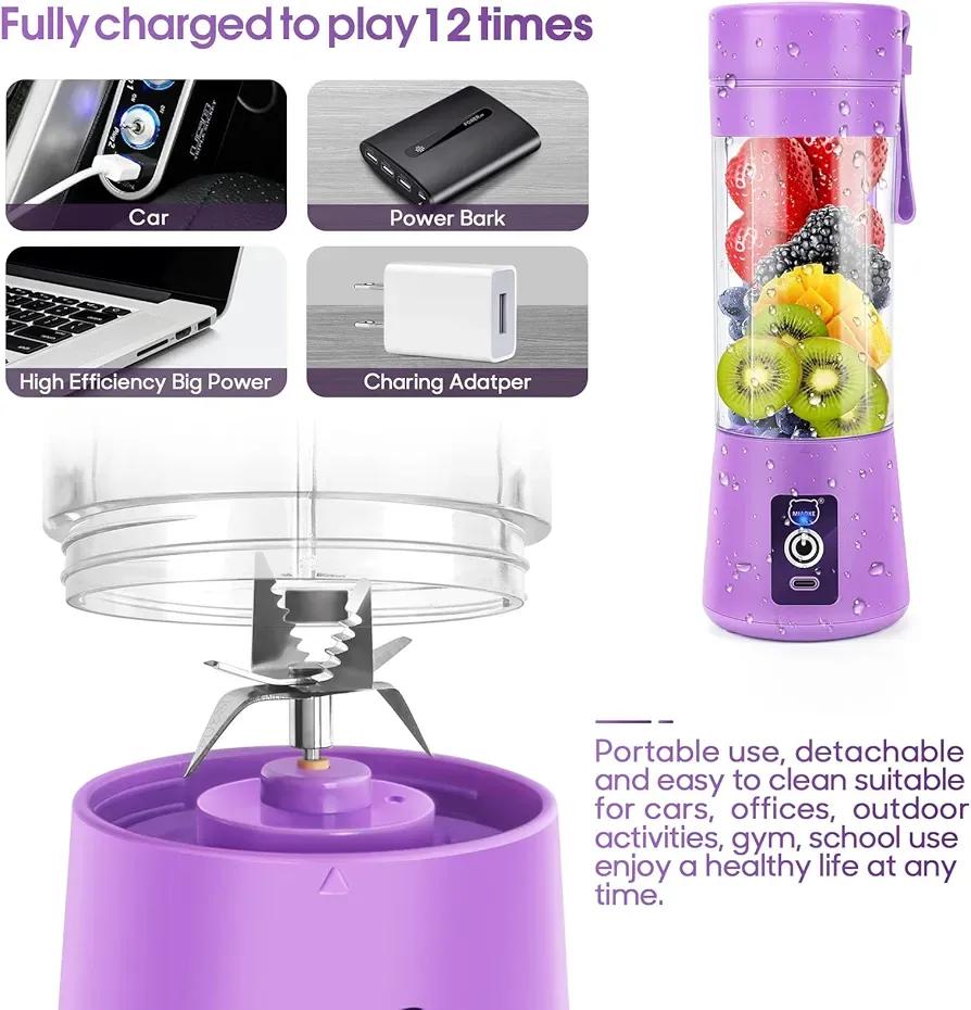 Mini portable juce blander