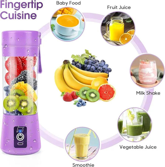 Mini Portable Juice Blender – USB Rechargeable (Compact Edition)