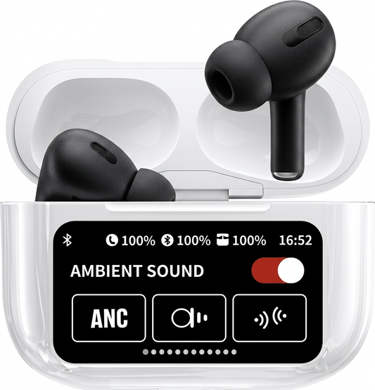 🎧 A9 Wireless Earbuds – White & Black Color Available