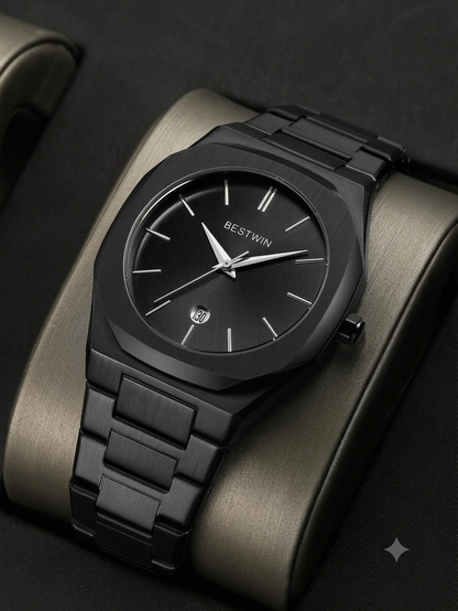 ⌚🖤 Black Arabic Watch