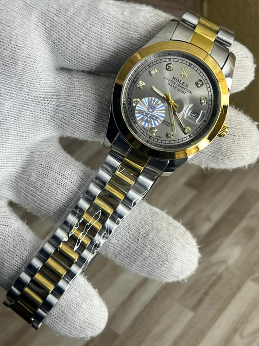 ⌚ Luxury Rolex-Inspired Date Watch