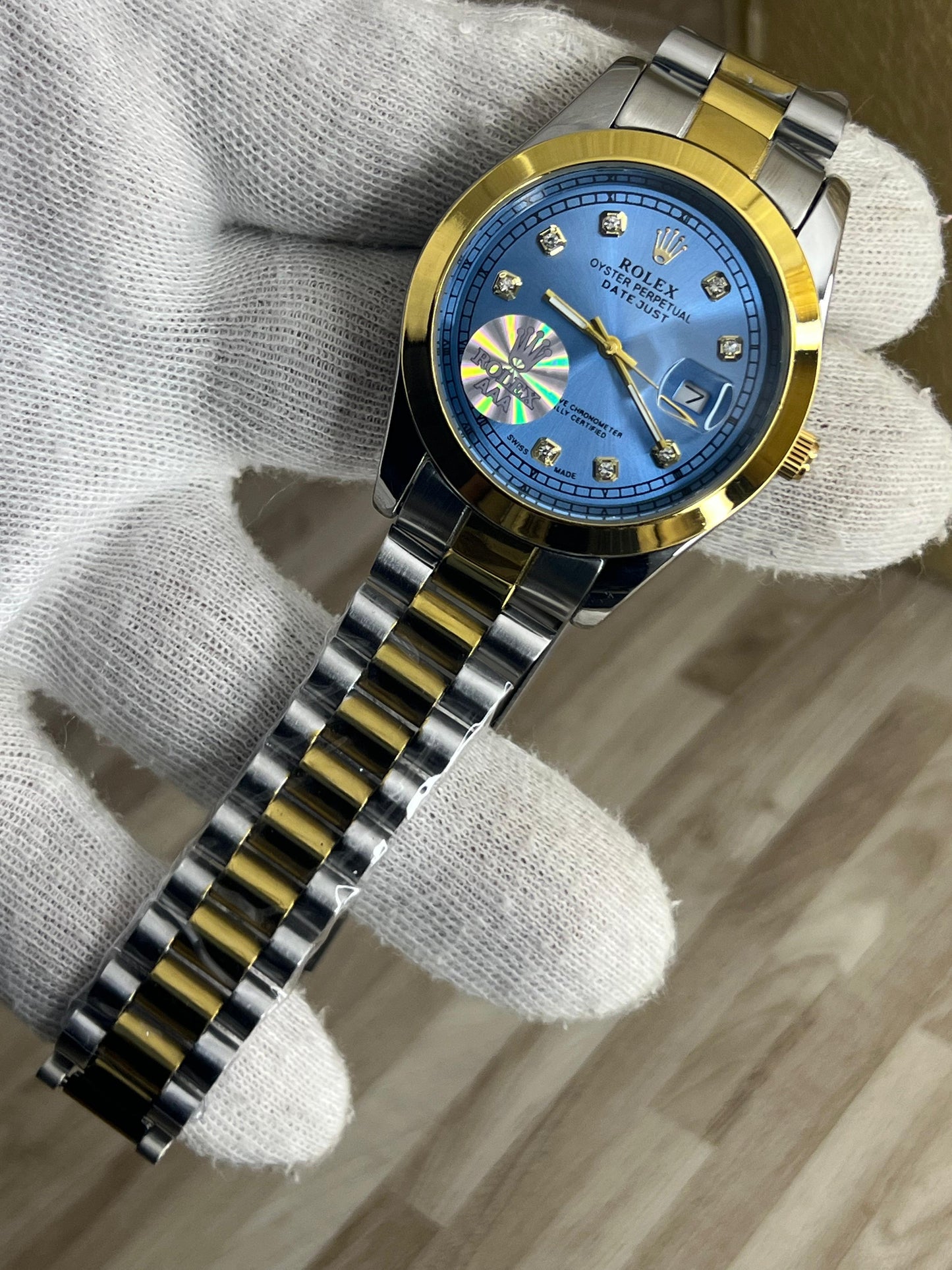 ⌚ Luxury Rolex-Inspired Date Watch